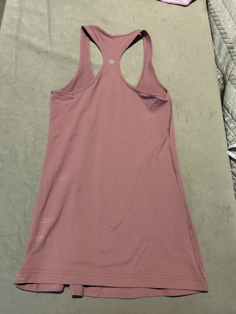 LULULEMON Cool Racerback Tank Top Nulu Spiced Chai Size 4